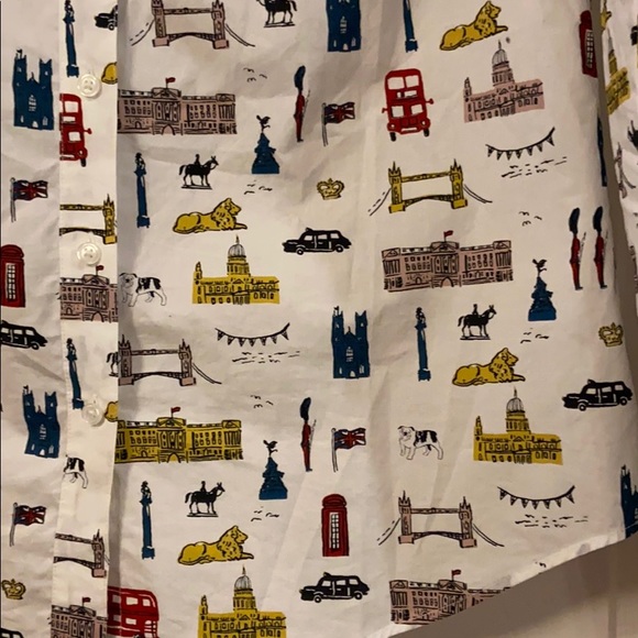 Boden | Classic Shirt London Print - Picture 5 of 7